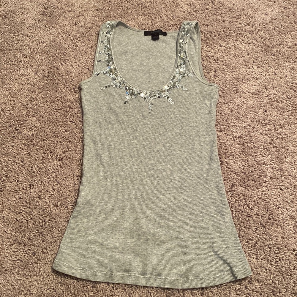 Express grey tank size medium